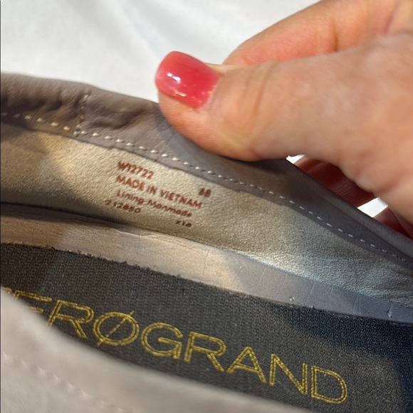 Cole Haan ZeroGrand Women’s Loafers, adjustable heel, size 8B, Grey, Comfort fit - Picture 2 of 8